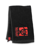 MUTANT BLACK TOWEL w/ RED MODIFIED BIOHAZARD LOGO