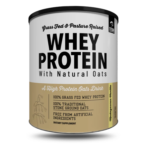 TITAN NUTRITION WHEY WITH OATS 2.2lbs